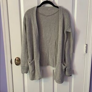 Lululemon grey cardigan